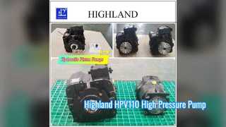Soluzione per mietitrice con pompa a pistoni assiali Highland HPV110 da 42 MPa