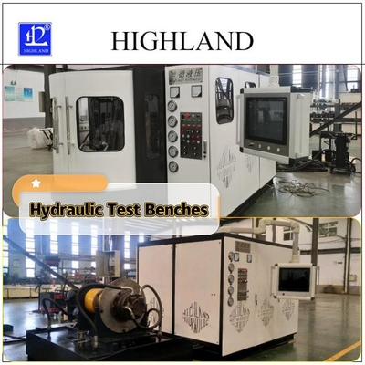 HIGHLAND Banchi di prova idraulici per navi di prova macchina idraulica con connessione di condotta chiara