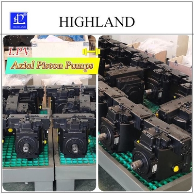 Pompa a pistoni idraulica Highland con struttura di pistoni assiali a spostamento variabile