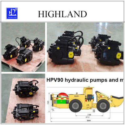 Pompe Idrauliche per Autocarri Sotterranei Highland PV22 MV23 Forte Capacità Anti-Inquinamento