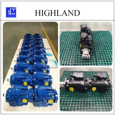 Esplorazione dei meccanismi delle pompe idrauliche in tandem in macchinario industriale