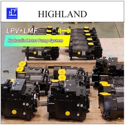 Personalizzazione idraulica del sistema di pompaggio del motore della prova di sovraccarico della mietitrebbiatrice LPV90