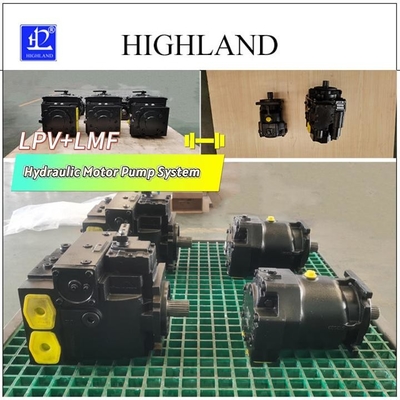 Personalizzazione idraulica del sistema di pompaggio del motore della prova di sovraccarico della mietitrebbiatrice LPV90