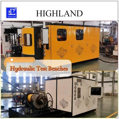 HIGHLAND 380L/min Banchi di prova idraulici fabbrica per perforazione rotativa con dati di rilevamento completi