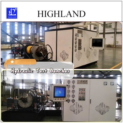 HIGHLAND 380L/min Banchi di prova idraulici fabbrica per perforazione rotativa con dati di rilevamento completi