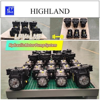 LPV90 LMF90 Sistema motore pompa idraulica Camione miscelatore di cemento personalizzato