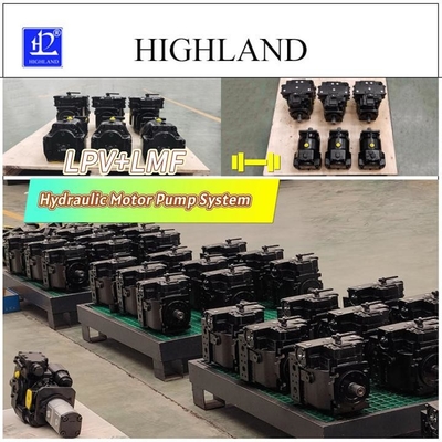 HIGHLAND raccoglitore raschiatore pompa idraulica sistema motore struttura assiale