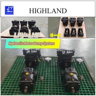 HIGHLAND raccoglitore raschiatore pompa idraulica sistema motore struttura assiale