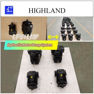 HIGHLAND raccoglitore raschiatore pompa idraulica sistema motore struttura assiale