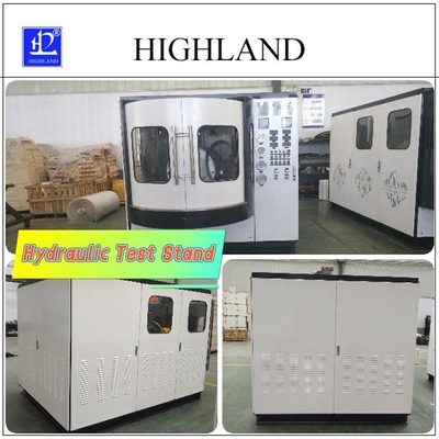 HIGHLAND Struttura compatta Stand di prova idraulico 380 L/min Tasso di flusso 1 anno Garanzia