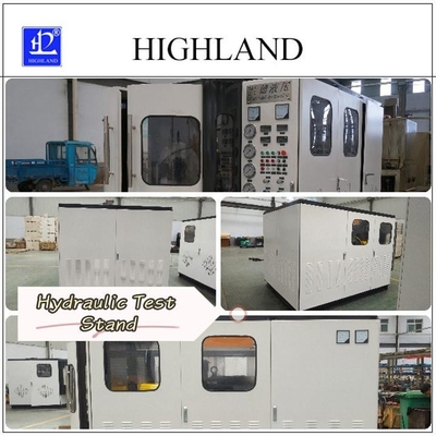 HIGHLAND Struttura compatta Stand di prova idraulico 380 L/min Tasso di flusso 1 anno Garanzia