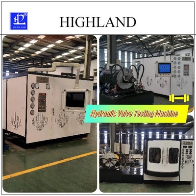 Macchina di prova di valvole idrauliche completamente automatica da 380 L/min Personalizzazione Garanzia di 1 anno