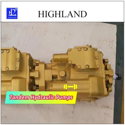 Pompe idrauliche in tandem con struttura a piastra di lavaggio progettate per usi industriali