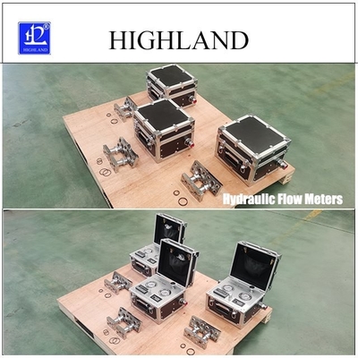 HIGHLAND Miscelatore di cemento Display dei dati del flussometro idraulico 400L/min Prova del flusso