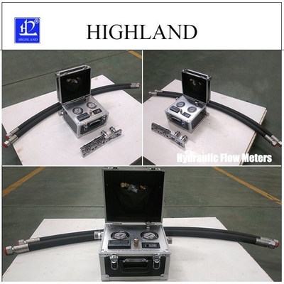 HIGHLAND Miscelatore di cemento Display dei dati del flussometro idraulico 400L/min Prova del flusso