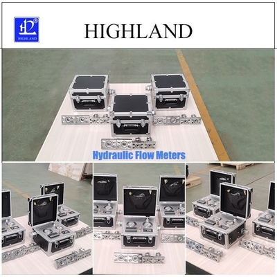 HIGHLAND Miscelatore di cemento Display dei dati del flussometro idraulico 400L/min Prova del flusso