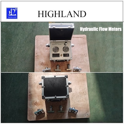HIGHLAND Misurazione precisa del flusso Visualizzazione dei dati del tester idraulico per miscelatore di cemento