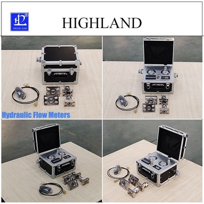 MYHT-1-4 Misuratori di flusso idraulici con visualizzazione dei dati per il range di temperatura dell'olio da -20 °C a -150 °C