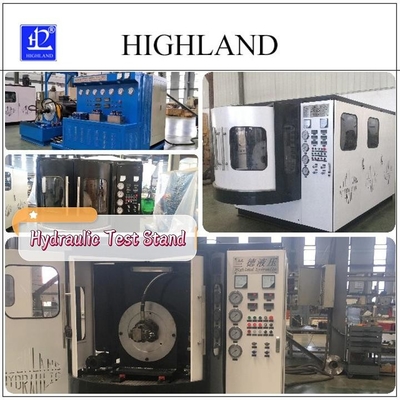 110 kW Testing Stands idraulici mostrano la posizione Locale con struttura compatta per escavatori