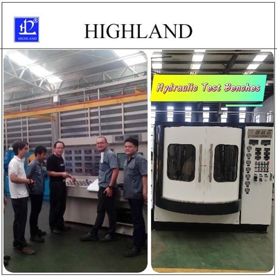 Performance comprovata con banco di prova idraulico HIGHLAND - Pressione 42 Mpa