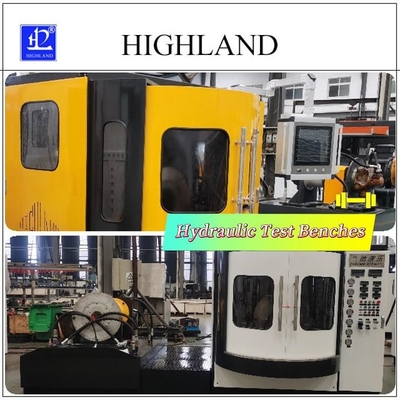 Performance comprovata con banco di prova idraulico HIGHLAND - Pressione 42 Mpa