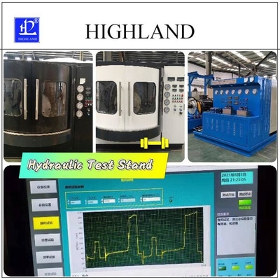 HIGHLAND Struttura compatta Stabdi di prova idraulici progettati per scavatori locali