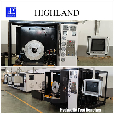 HIGHLAND miniera di carbone banchi di prova idraulici velocità di flusso 450 L/min prova pompe idrauliche e motori