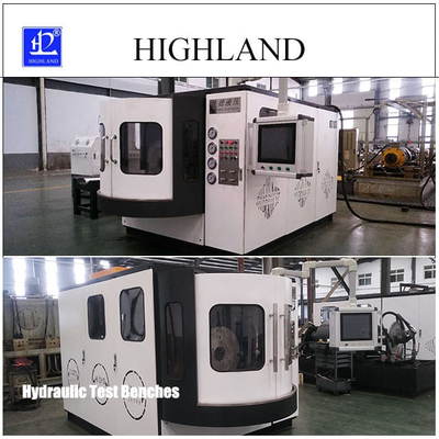 HIGHLAND miniera di carbone banchi di prova idraulici velocità di flusso 450 L/min prova pompe idrauliche e motori