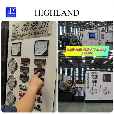 HIGHLAND macchina di prova per valvole idrauliche personalizzata serie YST attrezzature di prova idraulica
