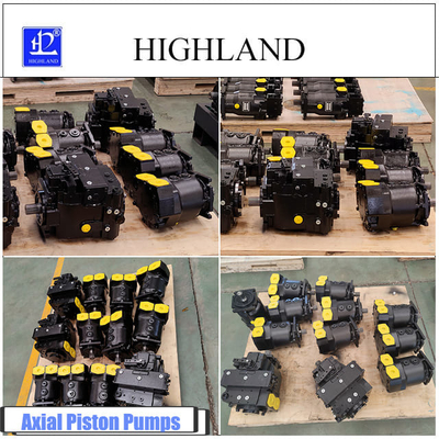 Pompa a pistoni assiale a spostamento fisso Highland Pompa idraulica azionata elettricamente
