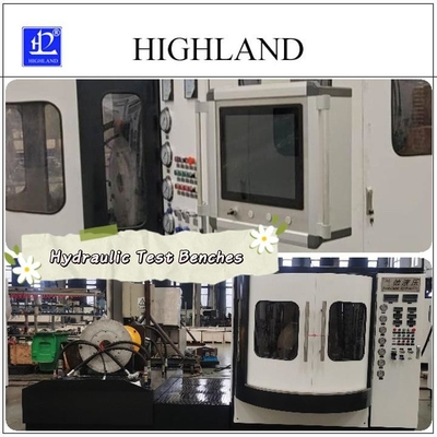HIGHLAND macchina di prova idraulica banco di prova idraulico con elevata precisione di filtrazione dell'olio