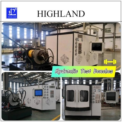 HIGHLAND macchina di prova idraulica banco di prova idraulico con elevata precisione di filtrazione dell'olio