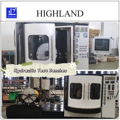 HIGHLAND macchina di prova idraulica banco di prova idraulico con elevata precisione di filtrazione dell'olio