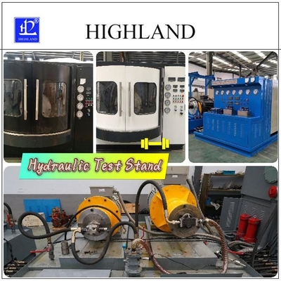 HIGHLAND Testing Pompe idrauliche e motori Stand di prova idraulici per perforazioni rotative