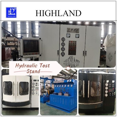 Test idraulici completamente automatici con HIGHLAND Brand Testing Pompe idrauliche e motori