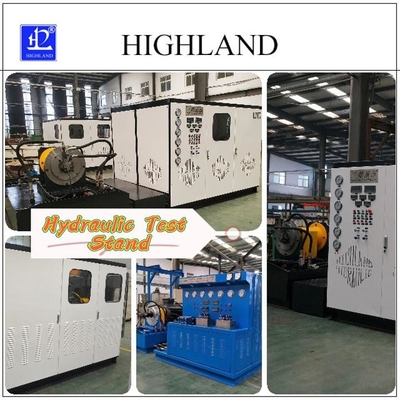 Test idraulici completamente automatici con HIGHLAND Brand Testing Pompe idrauliche e motori
