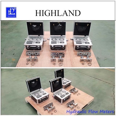 Monitoraggio accurato della temperatura dell'olio Misuratori di flusso idraulici da HIGHLAND