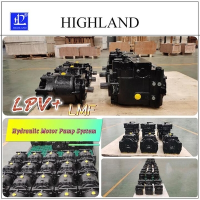Sistema di pompa idraulica a motore della serie LPV90 per raccoglitore di riso
