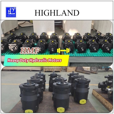 Motori idraulici pesanti HMF90 Cassa in ghisa facile manutenzione Torsione elevata