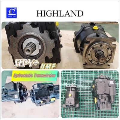 Pompa motore idraulica a potenza continua da 176 kW con cilindrata massima 130 ml/r