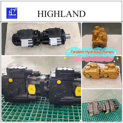 Controllo idraulico esatto con pompe idrauliche tandem per processi industriali