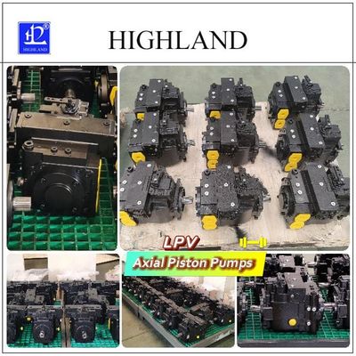 Pompa a pistoni assiali Highland HPV110-MA-L-23 cilindrata variabile ad alta efficienza da 110 ml/giro per azionamento di mietitrebbia